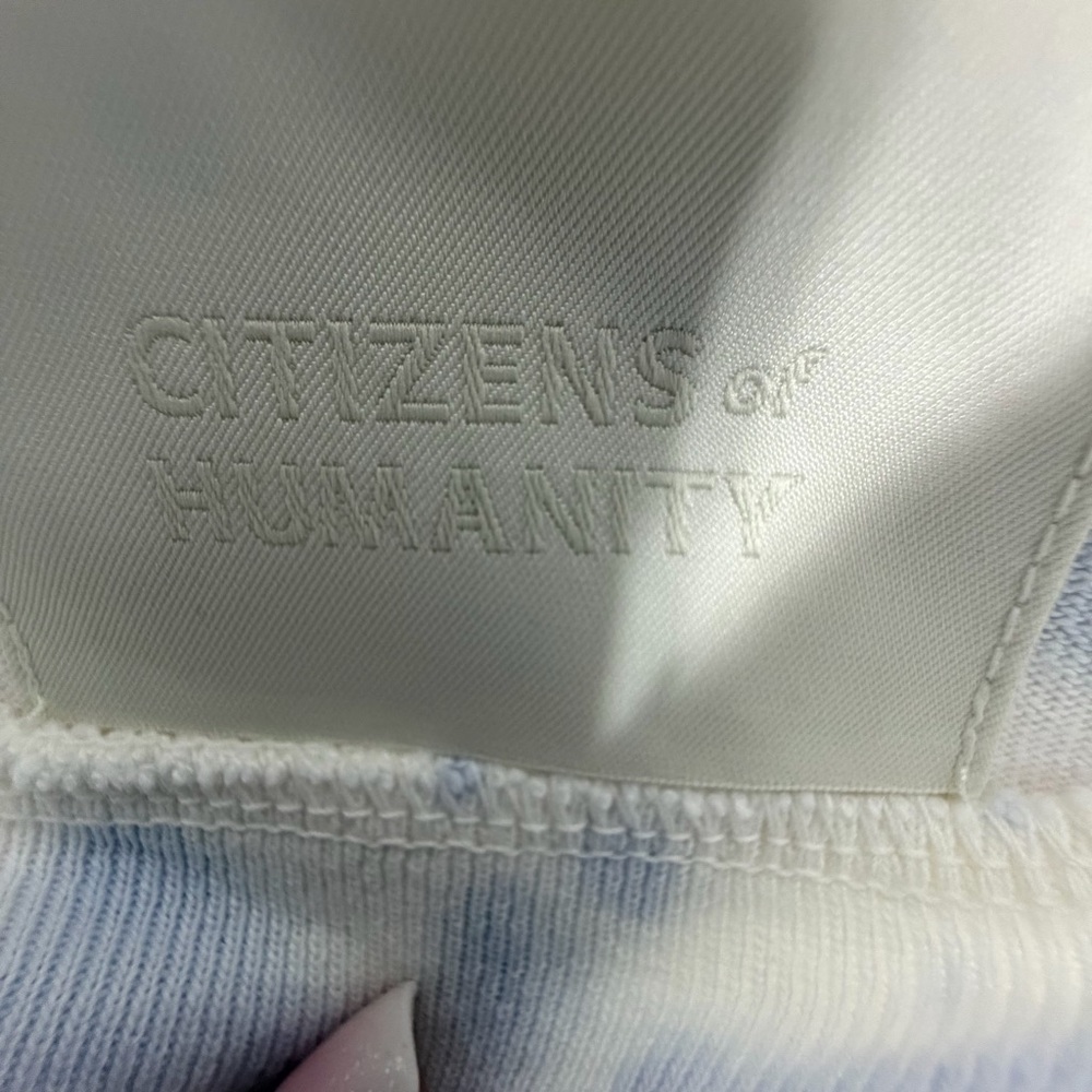 Citizens Of Humanity Light Tie-Dye Long Sleeve Oversized T-Shirt, NWT Size Small - Picture 6 of 13